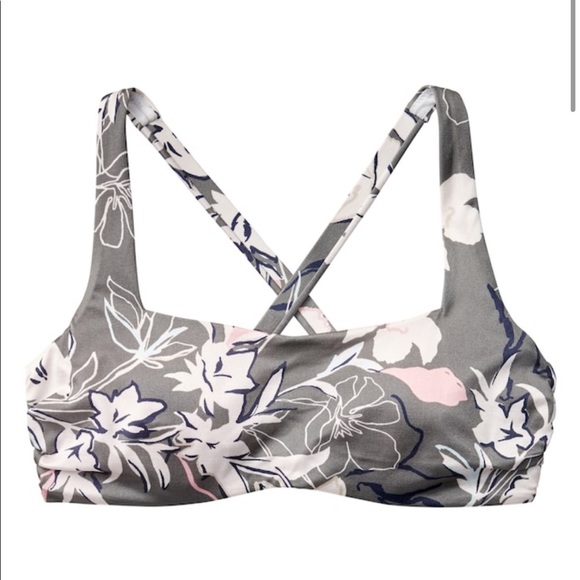 ATHLETA AQUALUXE WILDFLOWER BRA-SIZED BIKINI TOP - Picture 4 of 9